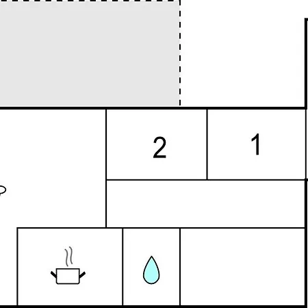 2 Bedroom In Σπίτι διακοπών Roslev